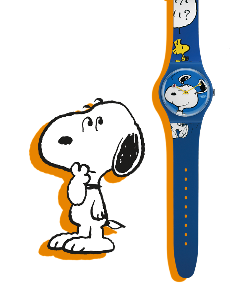 Snoopy and Woodstock watch