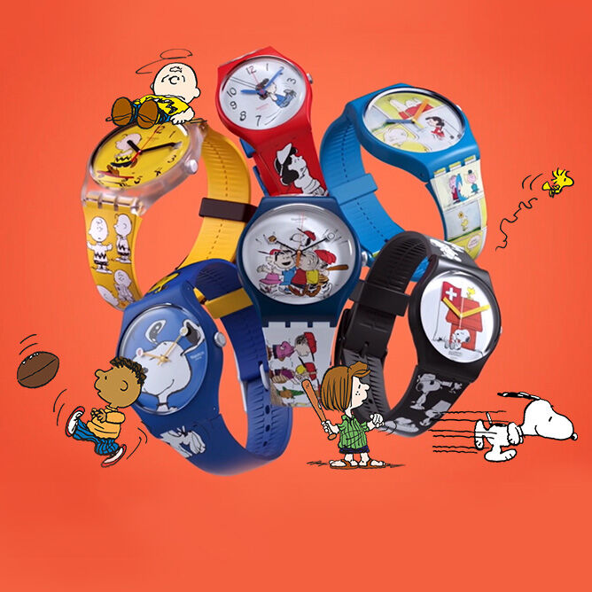 Swatch x Peanuts collection