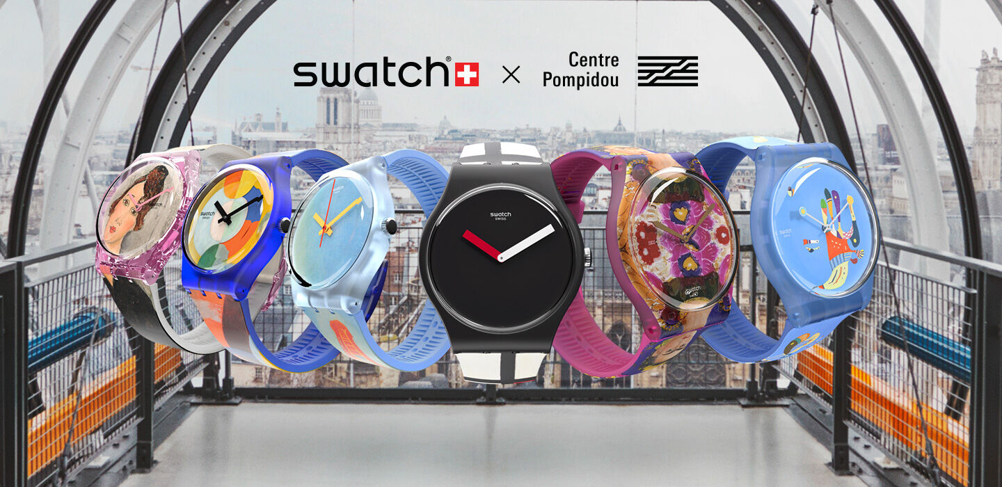 Swatch x Centre Pompidou collection