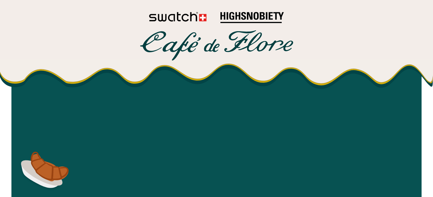 Swatch X Café de Flore
