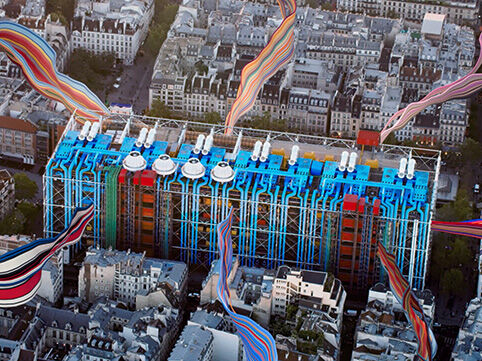 Centre Pompidou building 